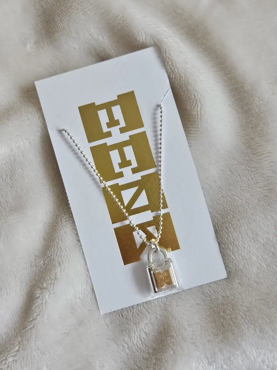 EENK잉크 자물쇠 목걸이  Lock Pendent Necklace